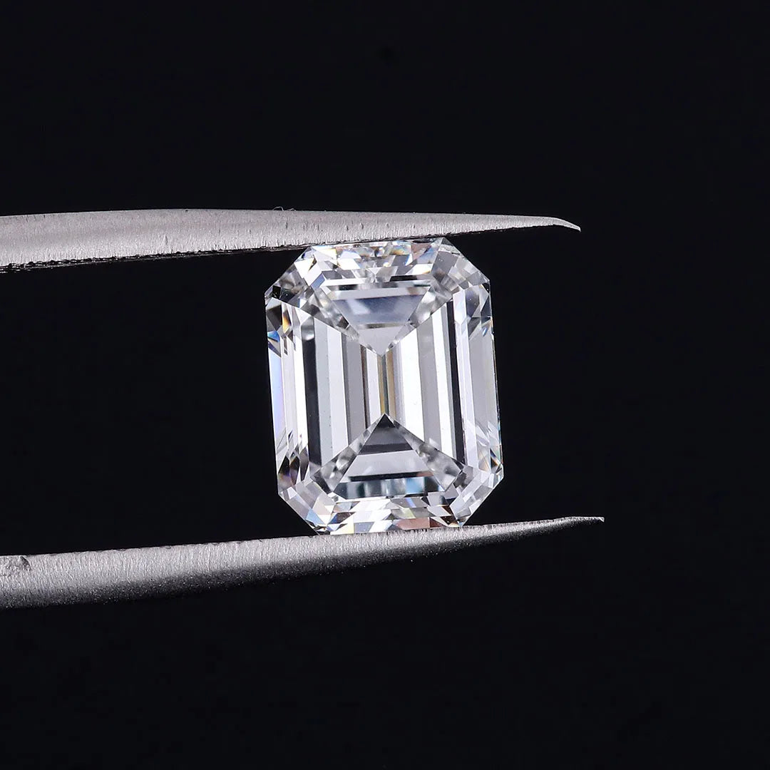 Provence CVD diamond Stone Emerald Cut 1-3ct D/VS1 with IGI Certificate lab grown diamond Fine Jewelry Loose Stone Wholesale